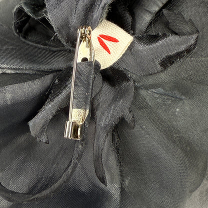 "Midnight Peony" Vintage Kanzashi Hair Pin