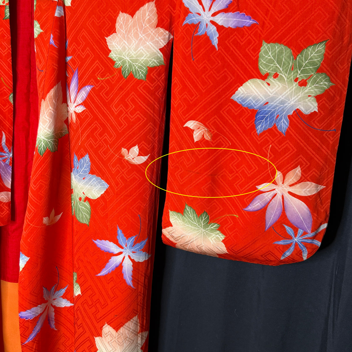 "Maple Magic" Vintage Teen Girl's Kimono