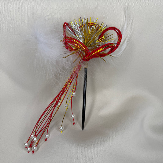 "Firework Floral" Vintage Kanzashi Hair Stick