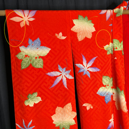 "Maple Magic" Vintage Teen Girl's Kimono