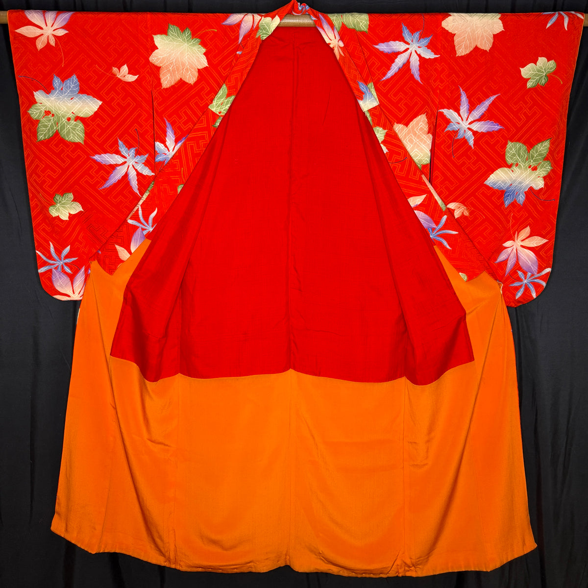 "Maple Magic" Vintage Teen Girl's Kimono