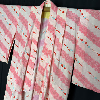 "Plum Delight" Vintage Girl's Kimono