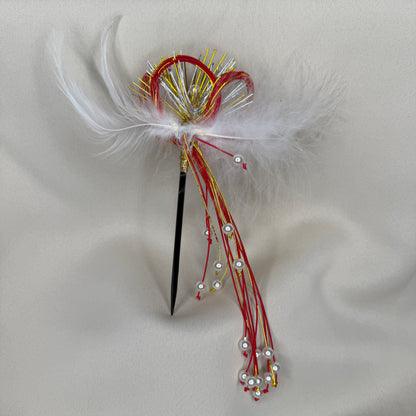 "Firework Floral" Vintage Kanzashi Hair Stick