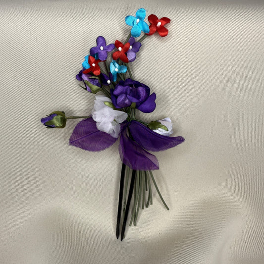 "Kyoto Meadow" Vintage Kanzashi Hair Pin