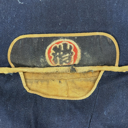 "Kanji Crest" Antique Fireman's Hood