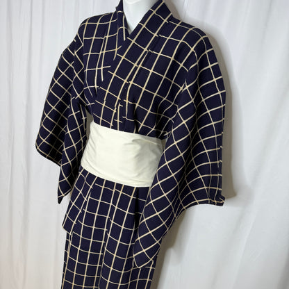 "Kyoto Architect" Vintage Casual Kimono