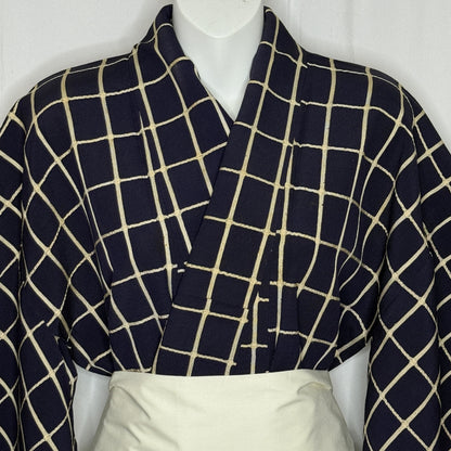 "Kyoto Architect" Vintage Casual Kimono