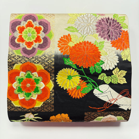 "Chrysanthemum Craze" Fukuro Obi