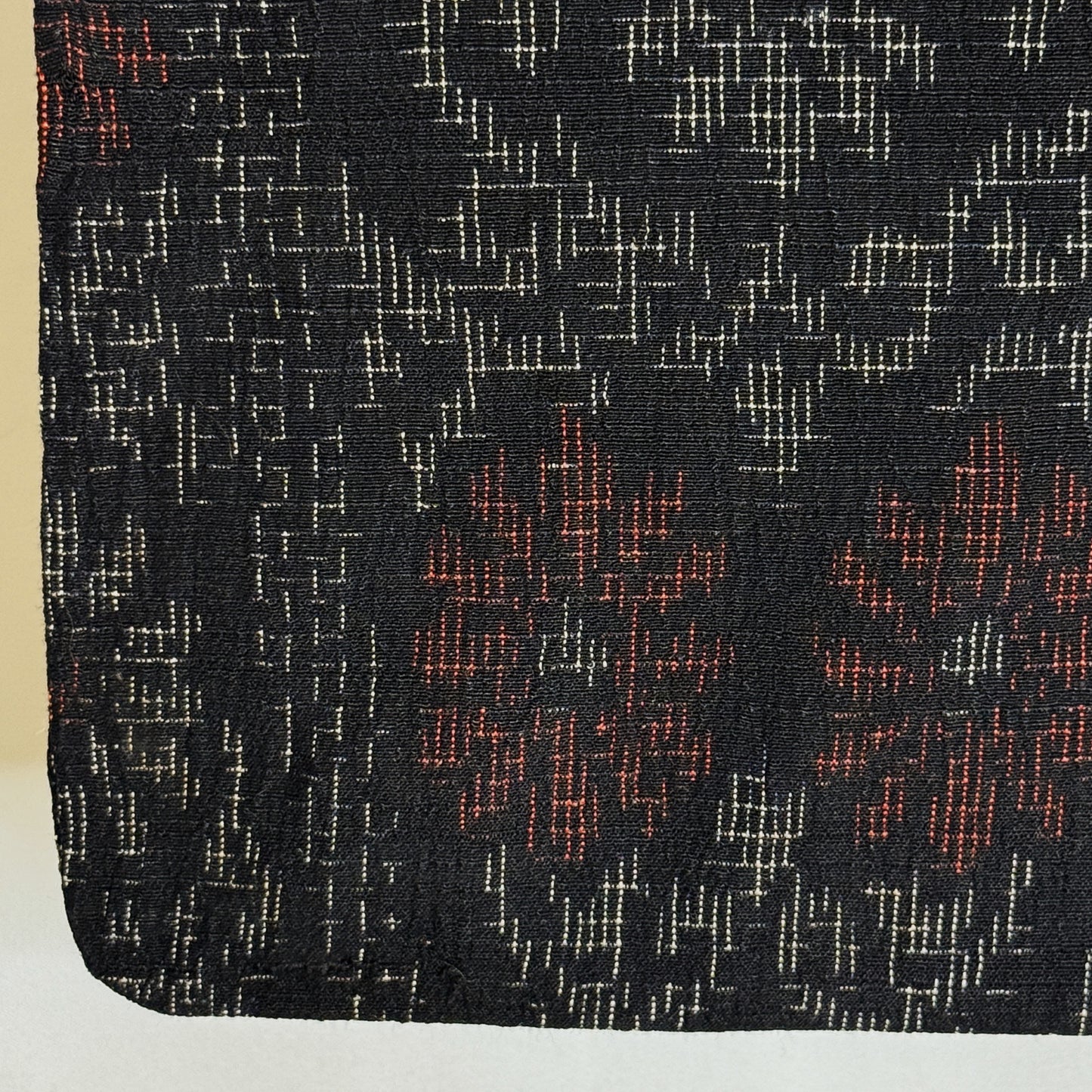 "Tatewaku Ikat" Vintage Casual Kimono