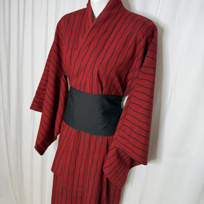 "Evening Ember" Vintage Casual Kimono