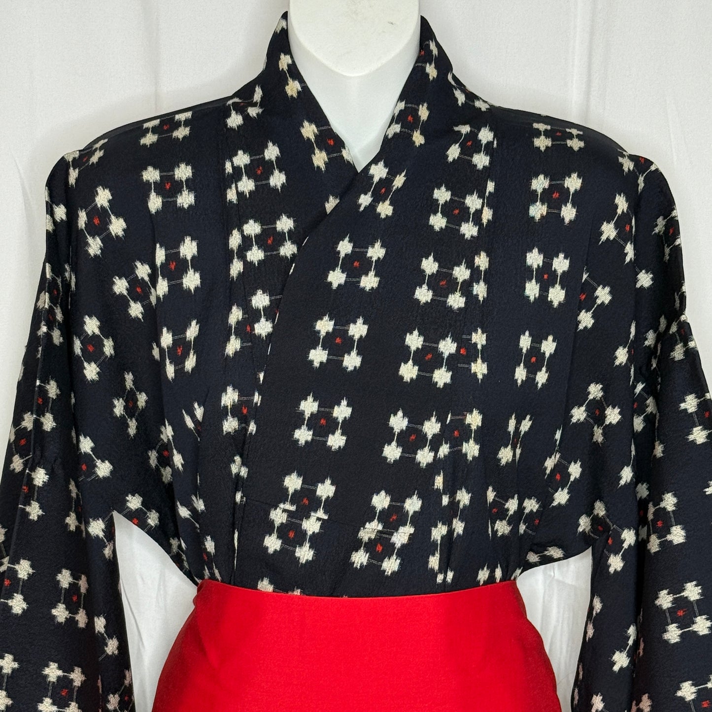 "Midnight Confetti" Vintage Casual Kimono