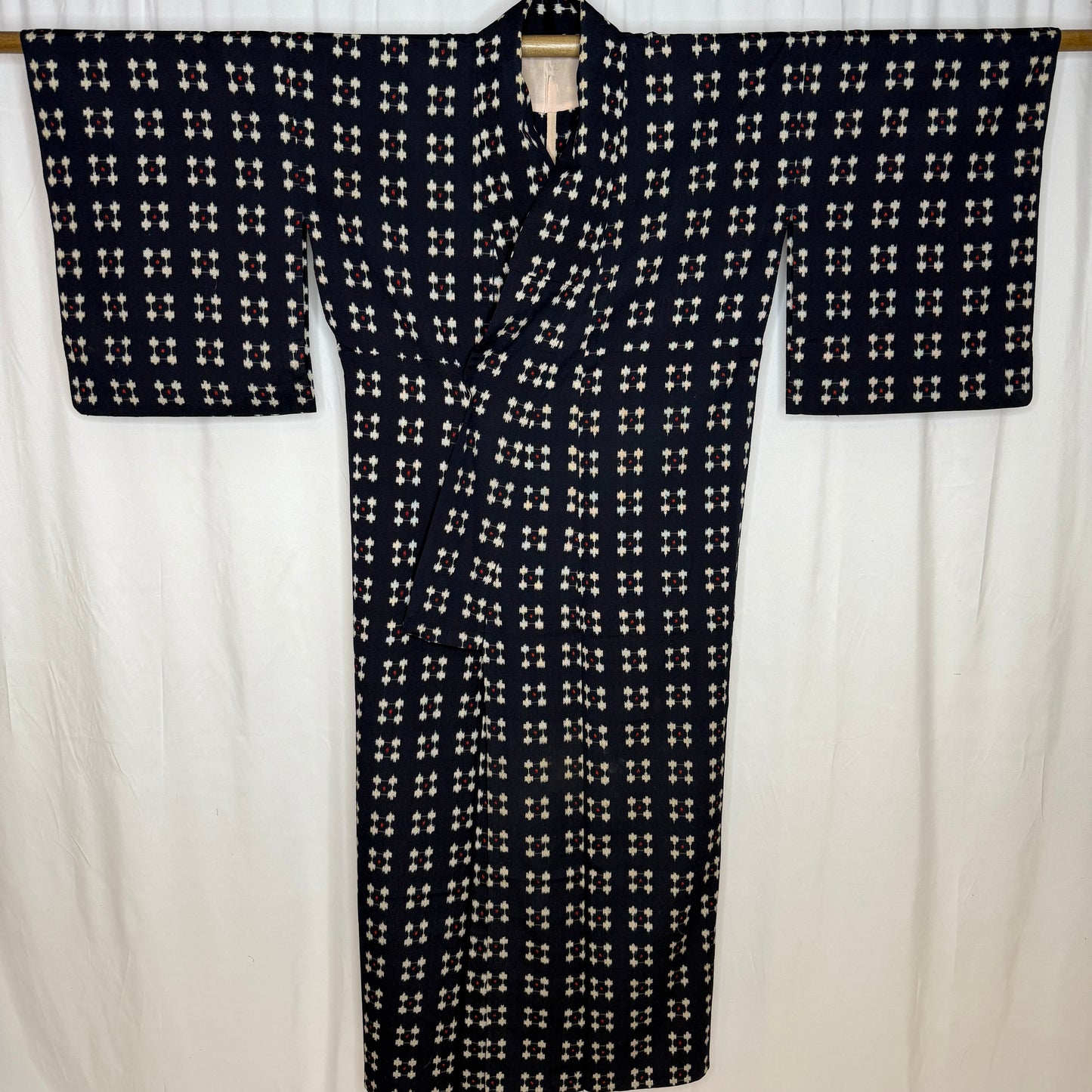 "Midnight Confetti" Vintage Casual Kimono