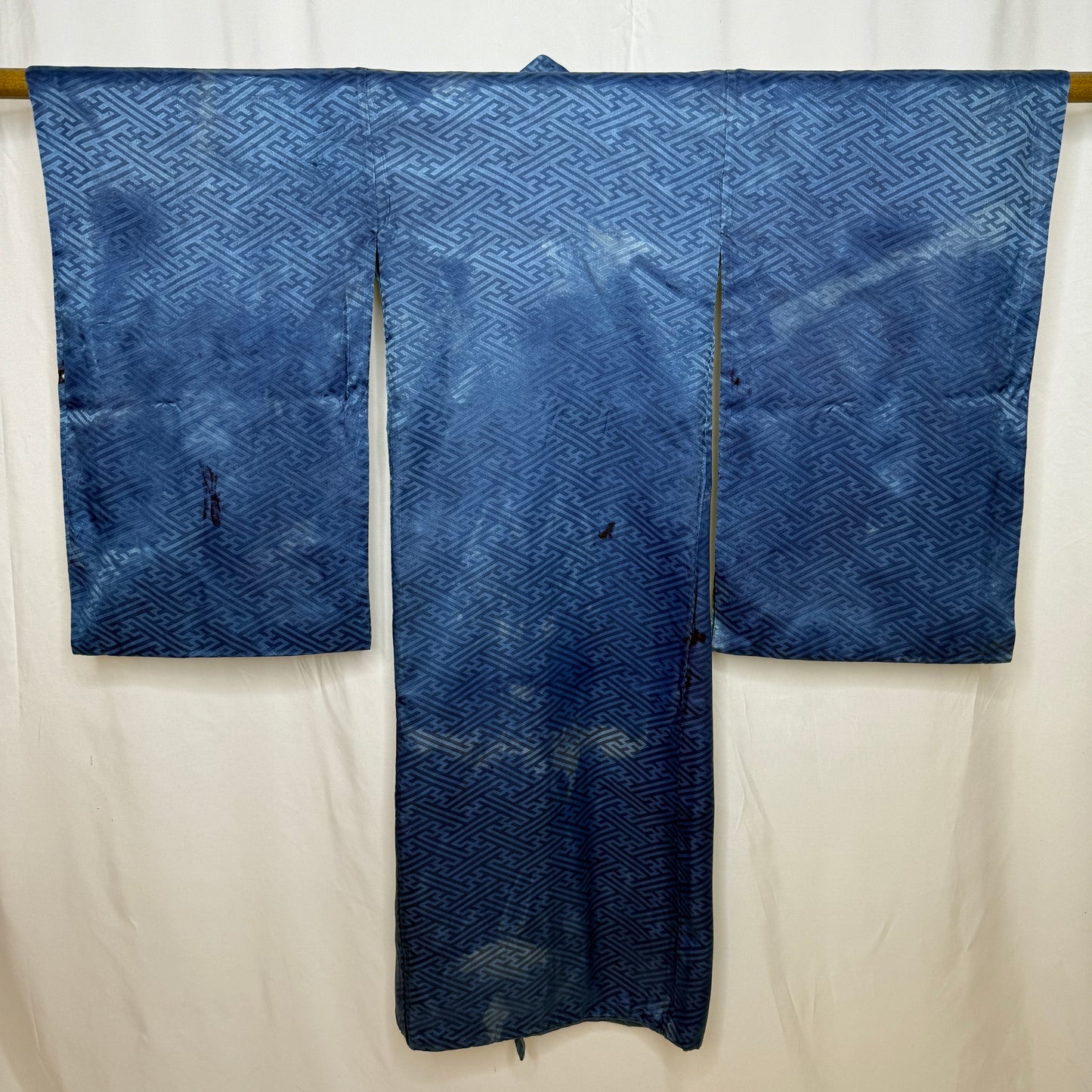 "Sayagata" Overdyed Indigo Underkimono
