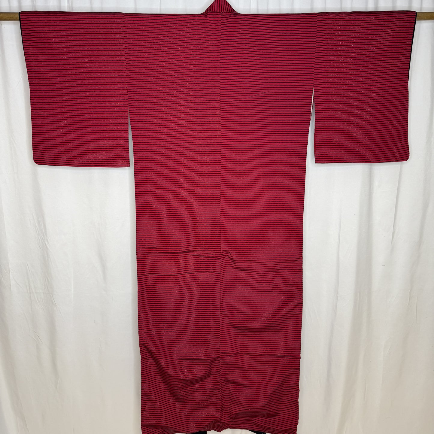 "Cabaret Stripes" Vintage Casual Kimono