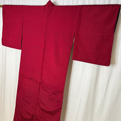 "Cabaret Stripes" Vintage Casual Kimono