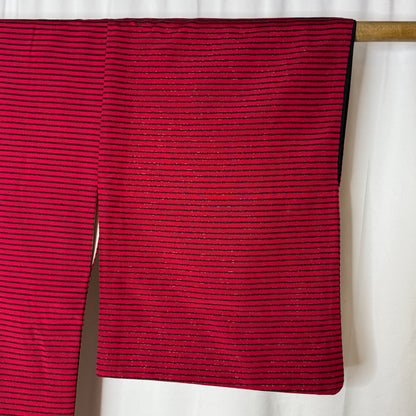 "Cabaret Stripes" Vintage Casual Kimono