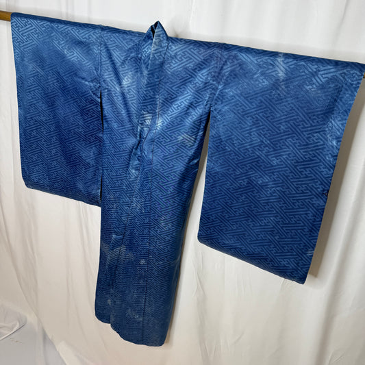 "Sayagata" Overdyed Indigo Underkimono