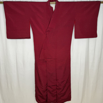 "Cabaret Stripes" Vintage Casual Kimono