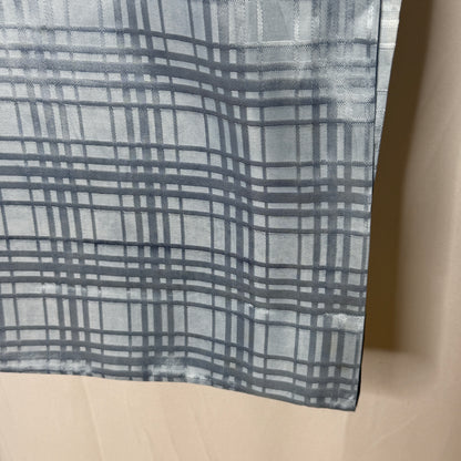 "Geometric Grid" Boy's Indigo Underkimono