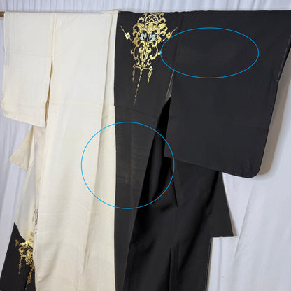 "Kyoto Phantom" Vintage Dance Kimono