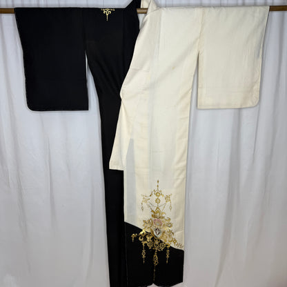 "Kyoto Phantom" Vintage Dance Kimono