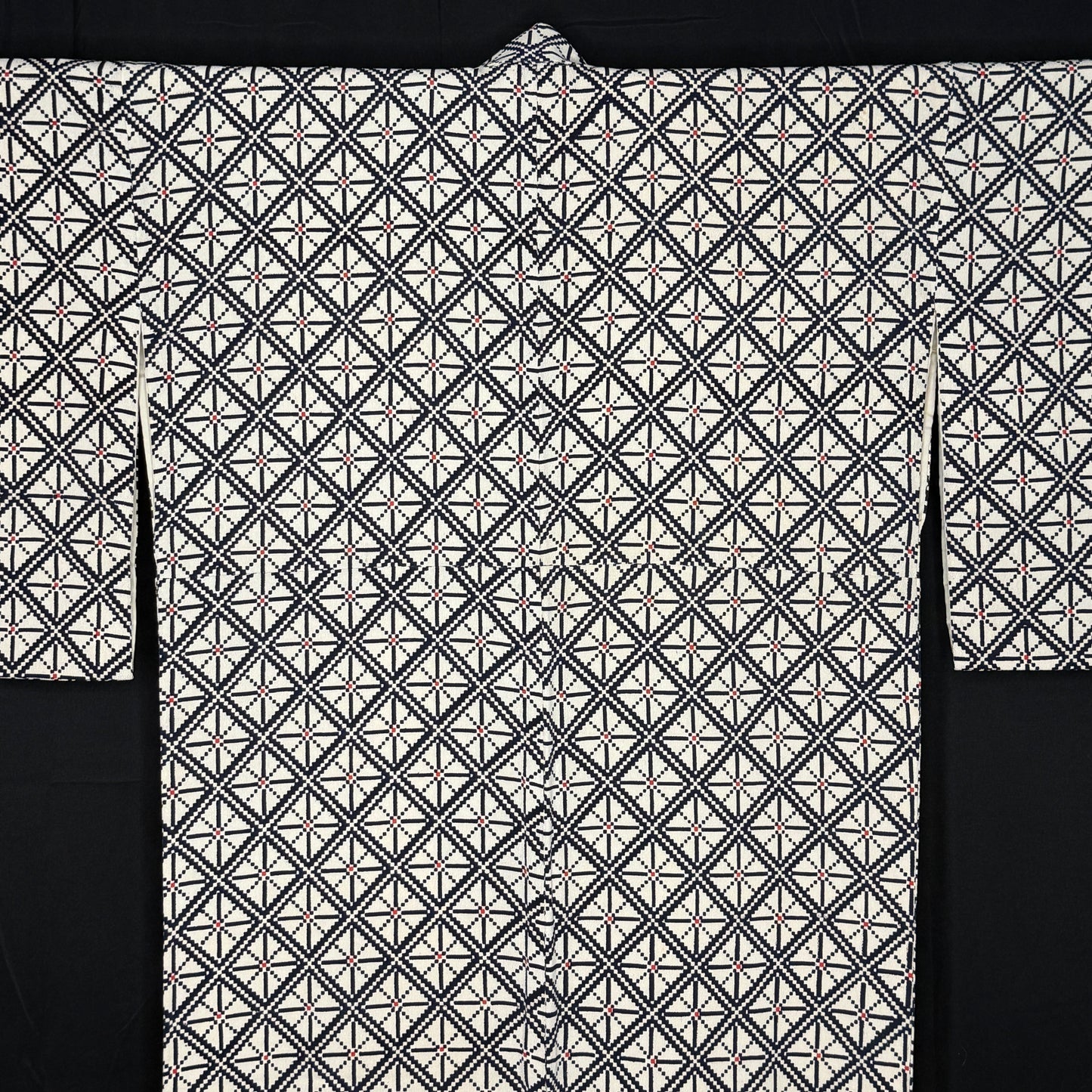 "Geometry Gal" Vintage Casual Kimono