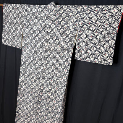"Geometry Gal" Vintage Casual Kimono