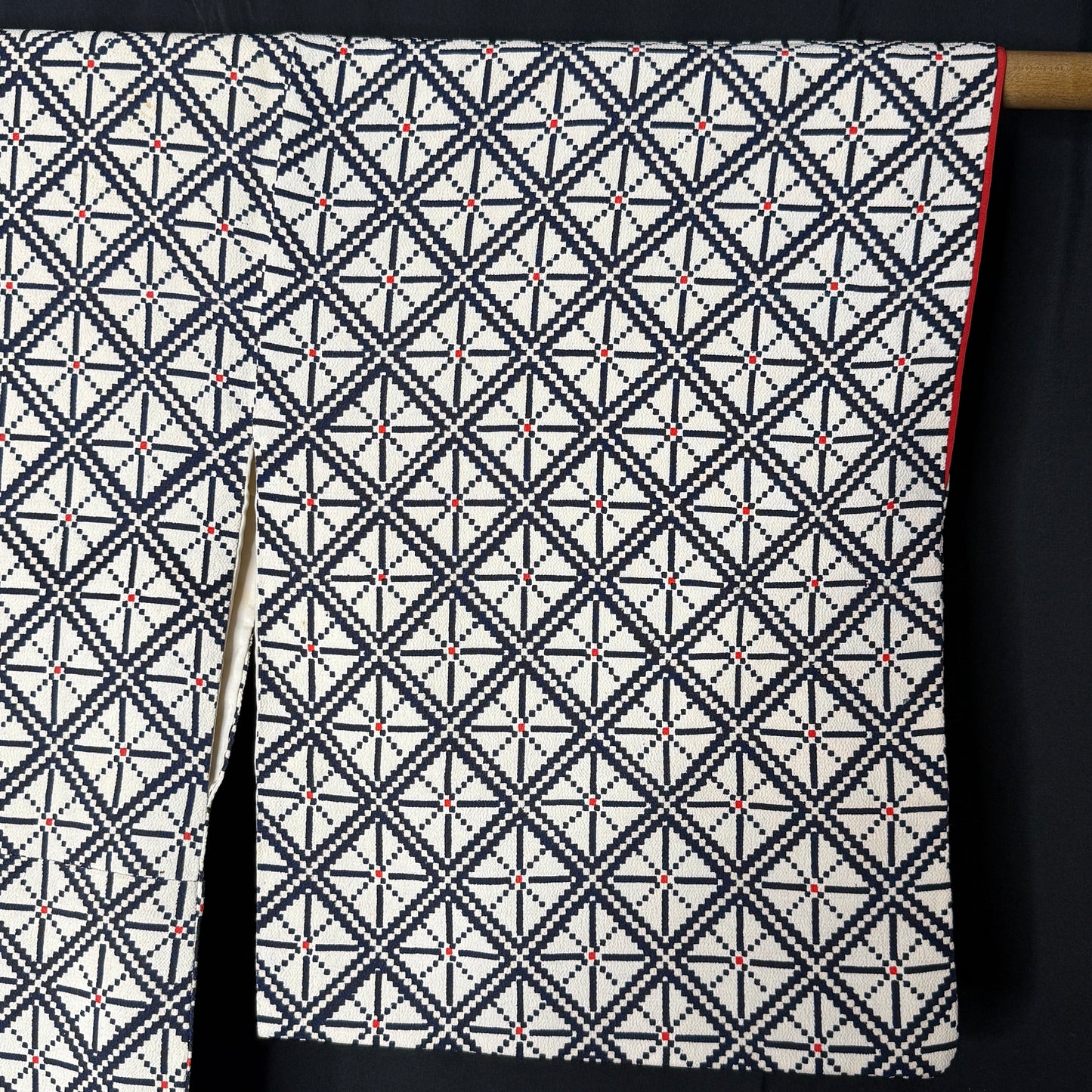 "Geometry Gal" Vintage Casual Kimono