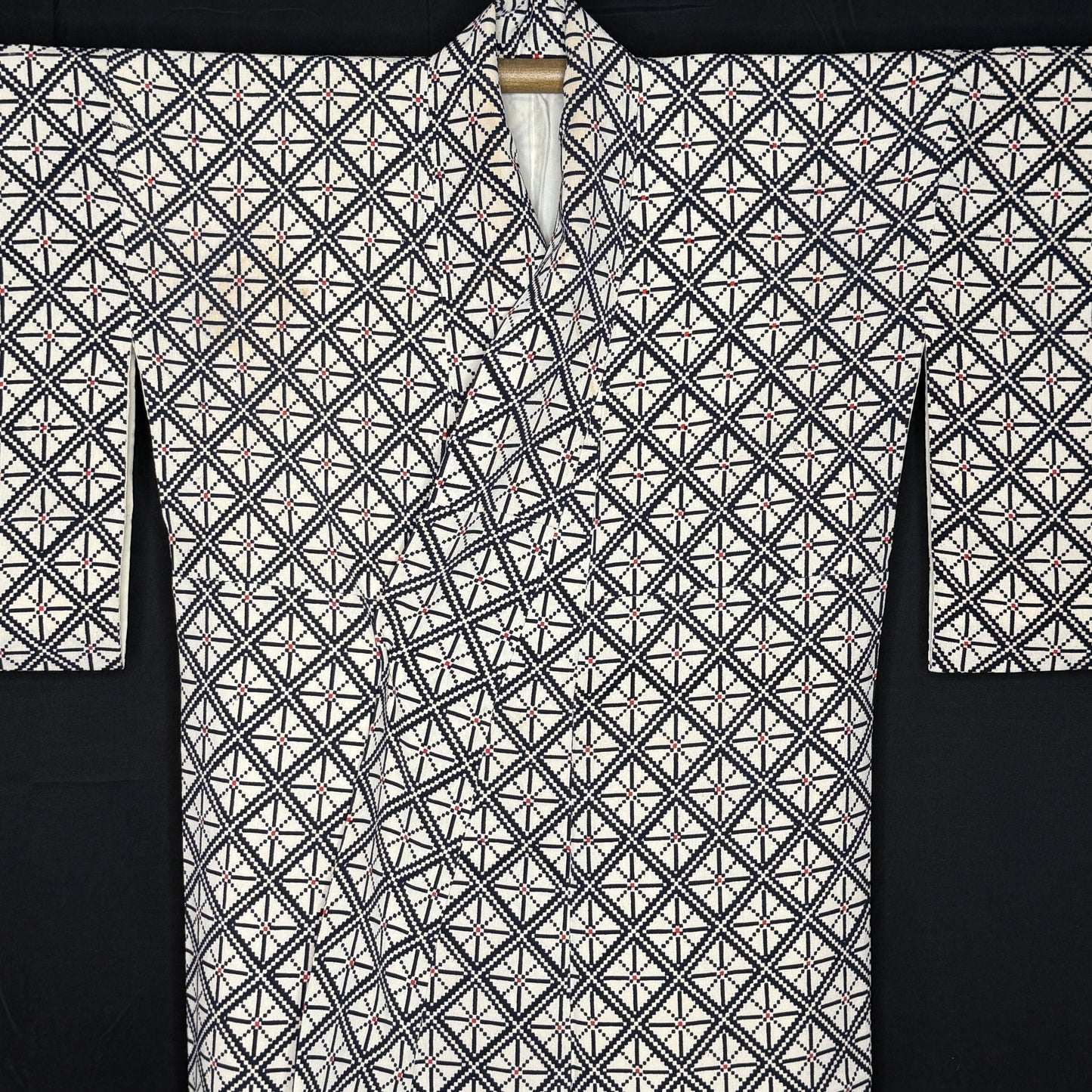 "Geometry Gal" Vintage Casual Kimono