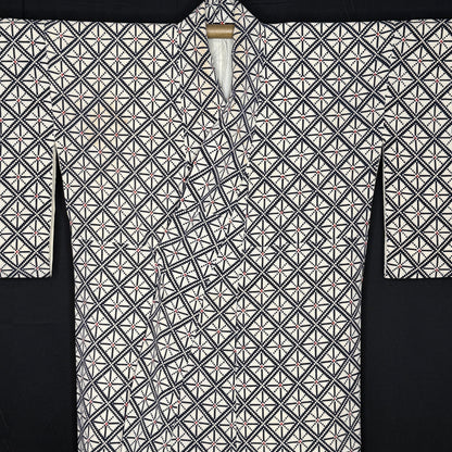 "Geometry Gal" Vintage Casual Kimono