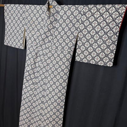 "Geometry Gal" Vintage Casual Kimono