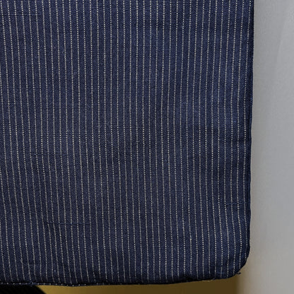 "Padded Pinstripes" Vintage Indigo Kimono