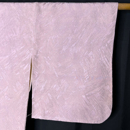 "Silver and Pink" Vintage Casual Kimono