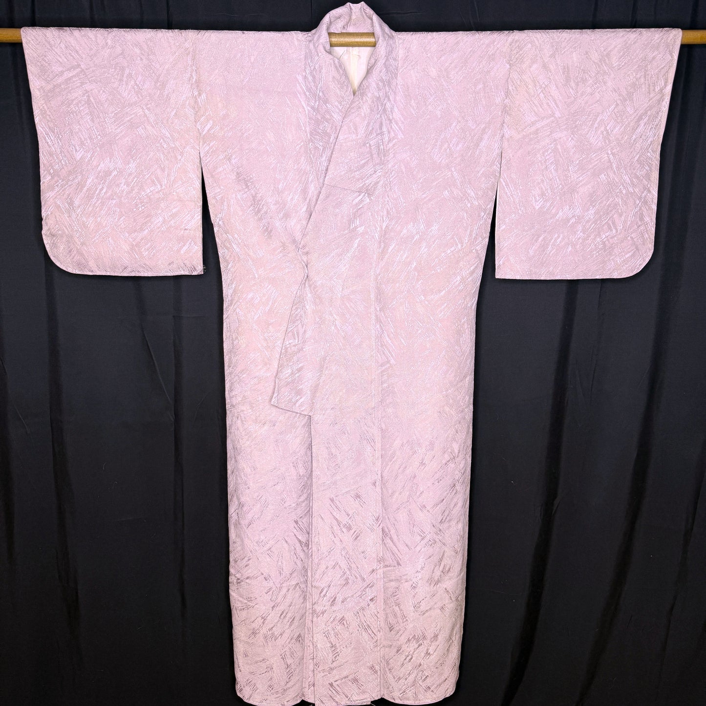 "Silver and Pink" Vintage Casual Kimono