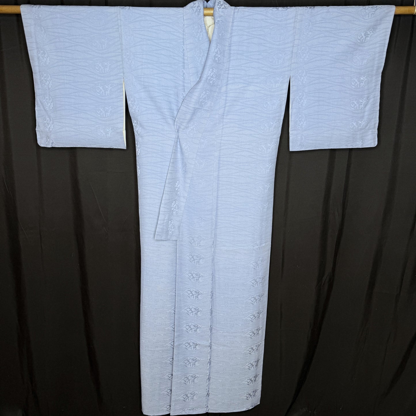 "Blue Queen" Vintage Iromuji Kimono