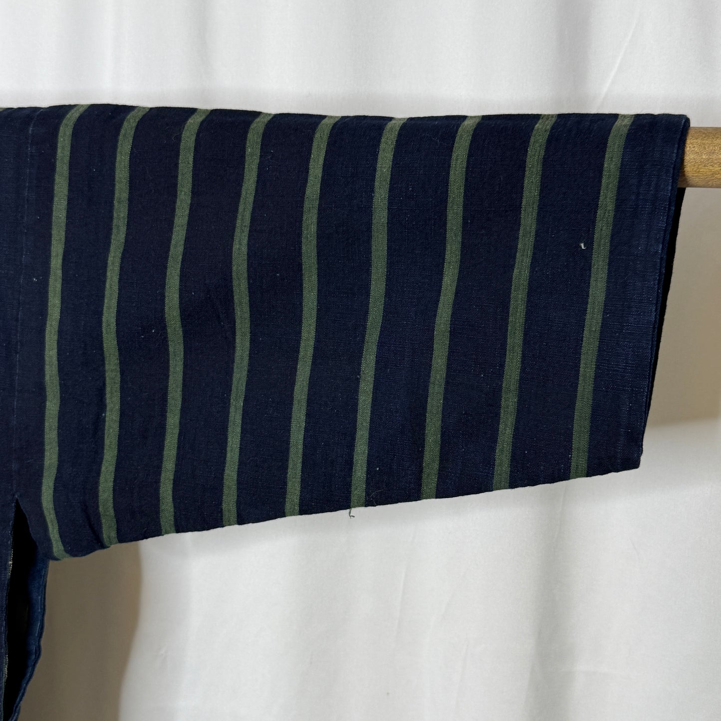 "Green Stripes" Vintage Child's Kimono