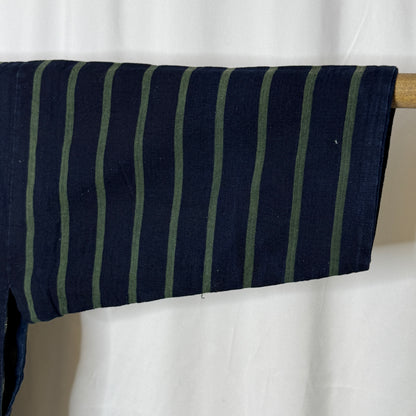 "Green Stripes" Vintage Child's Kimono