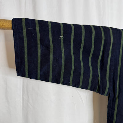"Green Stripes" Vintage Child's Kimono