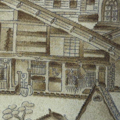 "Architecture" Vintage Kimono