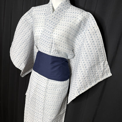 "Ikat Arrows" Vintage Summer Kimono