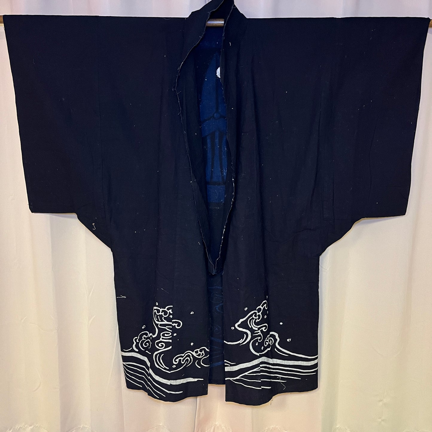 "Yogi" Vintage Indigo Kimono