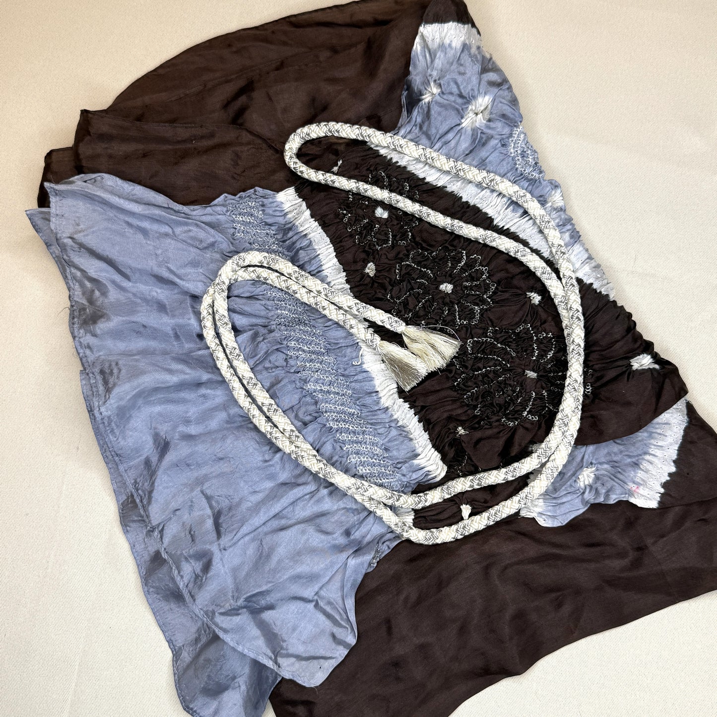 "Mocha Moon" Obiage Obijime Set