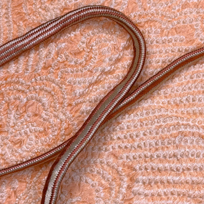 "Plum Blossom Peach" Obiage Obijime Set