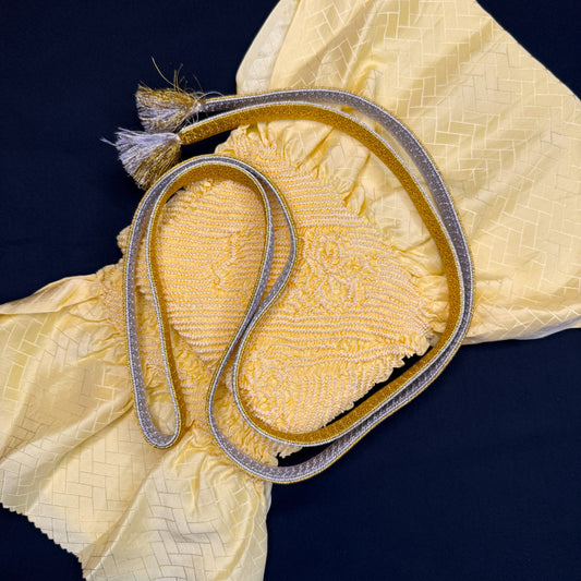 "Buttercup Meadow" Obiage Obijime Set