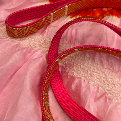 "Shibori Bursts" Obiage Obijime Set