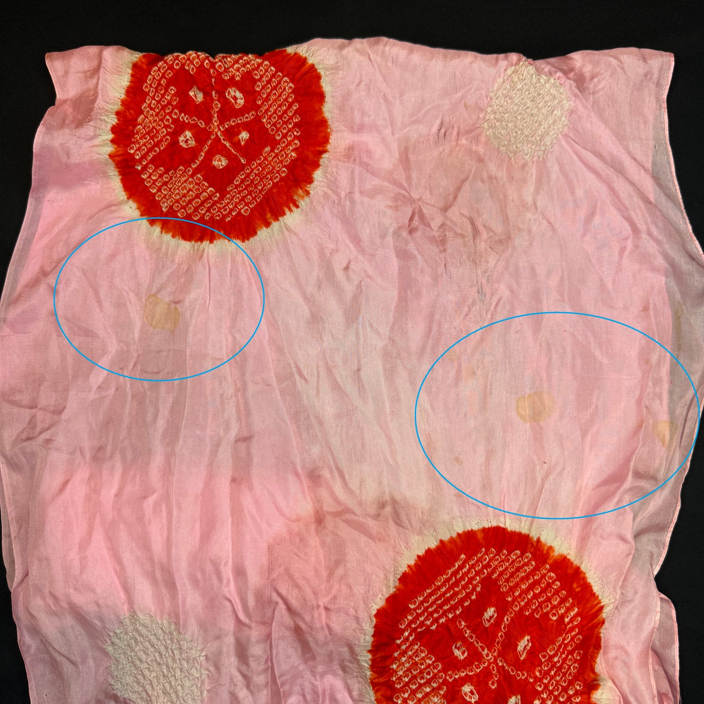 "Shibori Bursts" Obiage Obijime Set