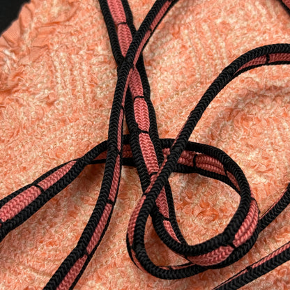 "Coral Blush" Obiage Obijime Set