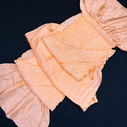 "Sunset Peach" Obiage Obijime Set