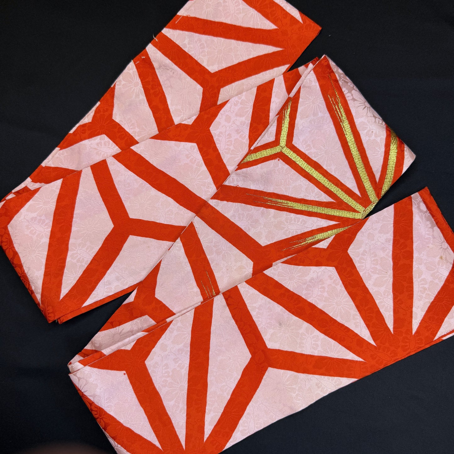 "Gilded Asanoha" Han Maru Obi