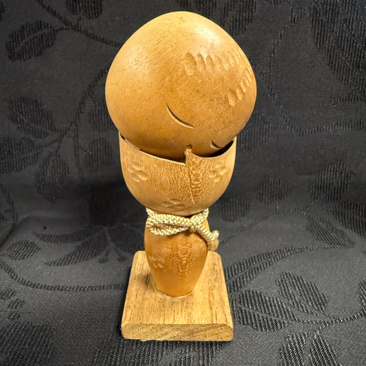 "Afternoon Nap" Vintage Kokeshi Doll